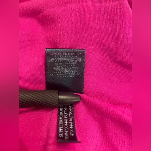 Lauren Ralph Lauren Woman’s Pink Top Blouse Size Large - Picture 6 of 6